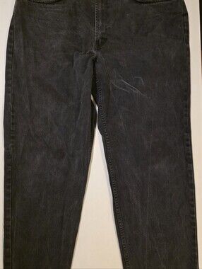 Vintage Merona Men’s Black Denim Jeans — Straight Leg Classic Fit